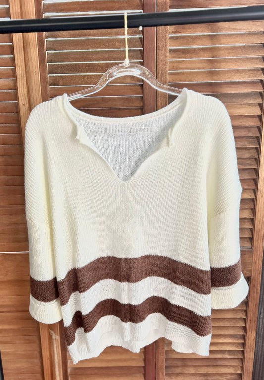 Paradise Cropped Sweater