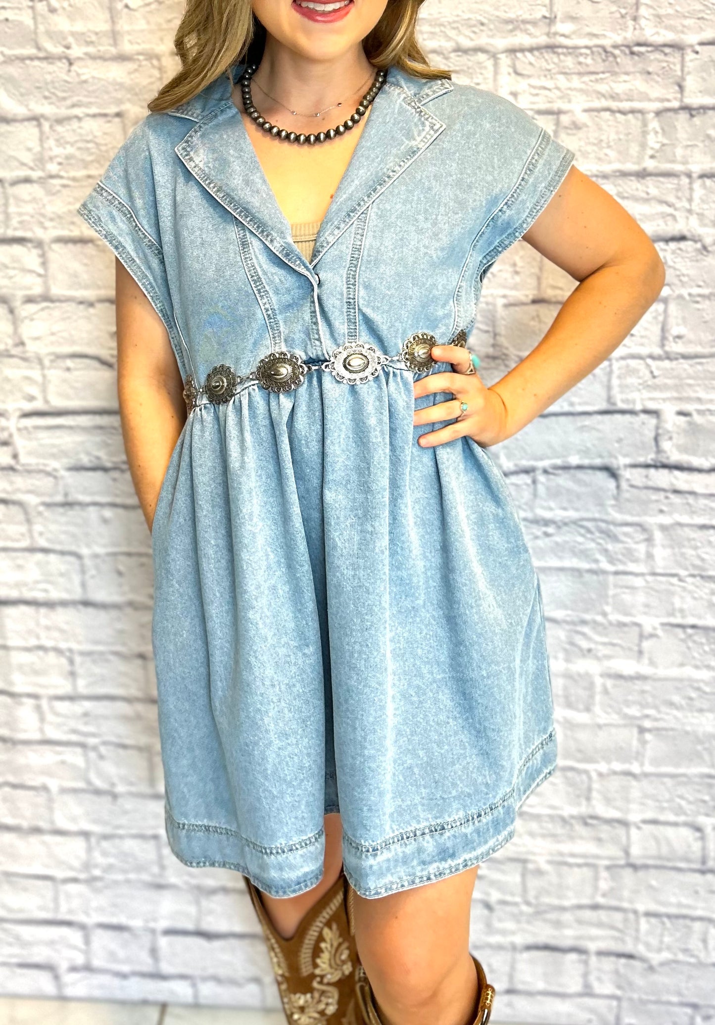 Bluebell Short Sleeve Dress