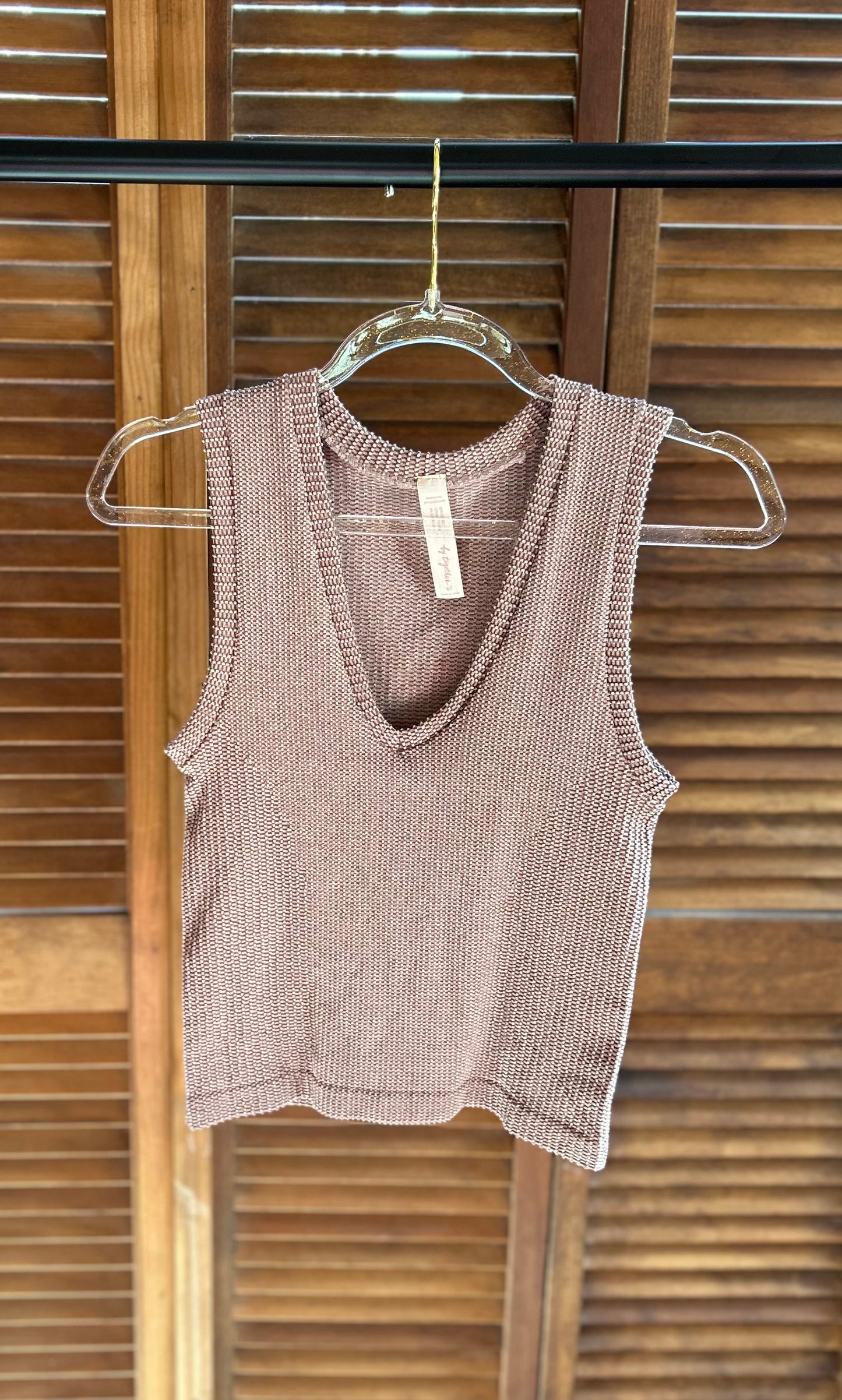 On the go seamless tank